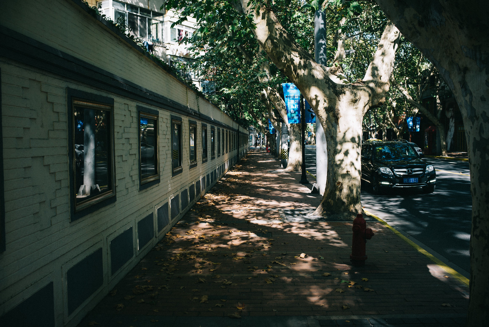 Shanghai City street walk