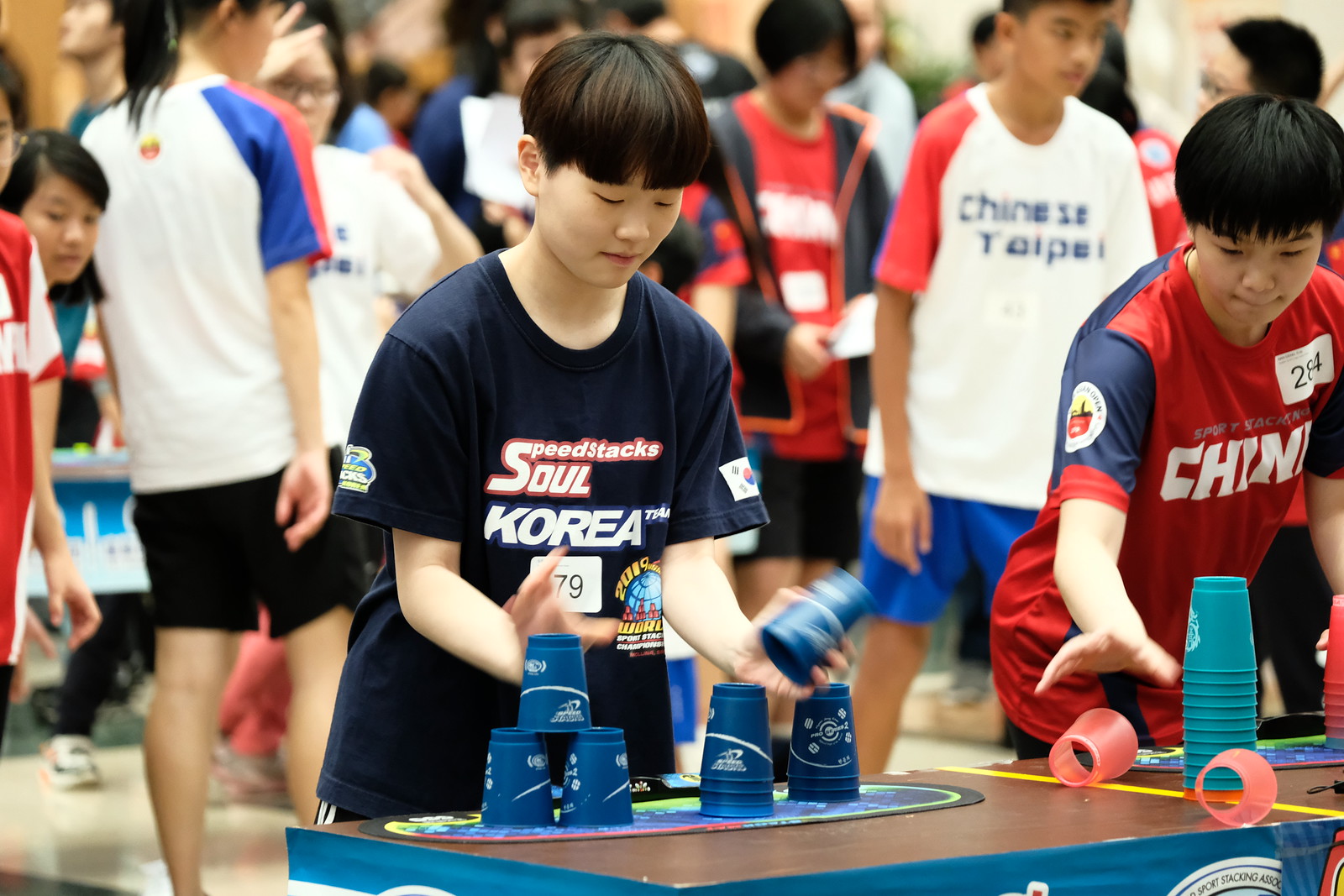 Sport stacking