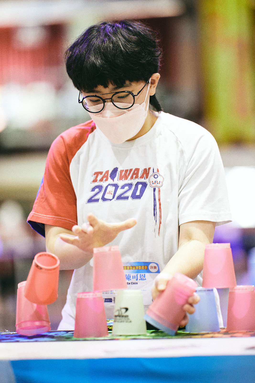 Speed Stack girl