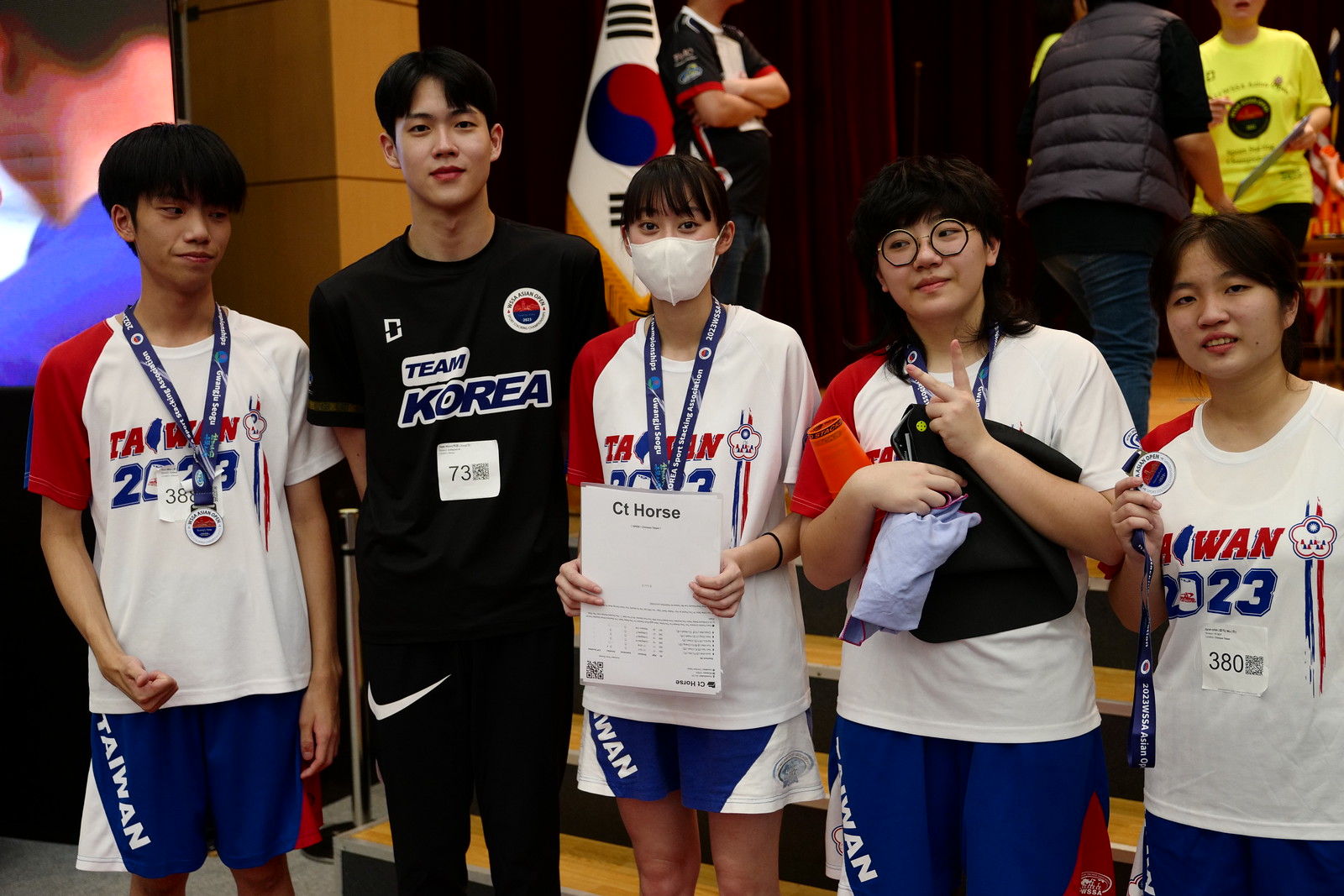 2023 Asian Open - Sports stacking