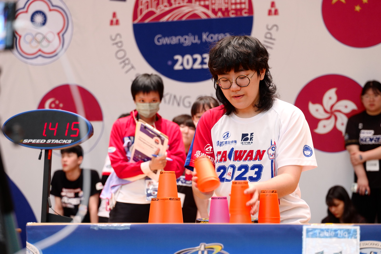 2023 Asian Open - Sports stacking