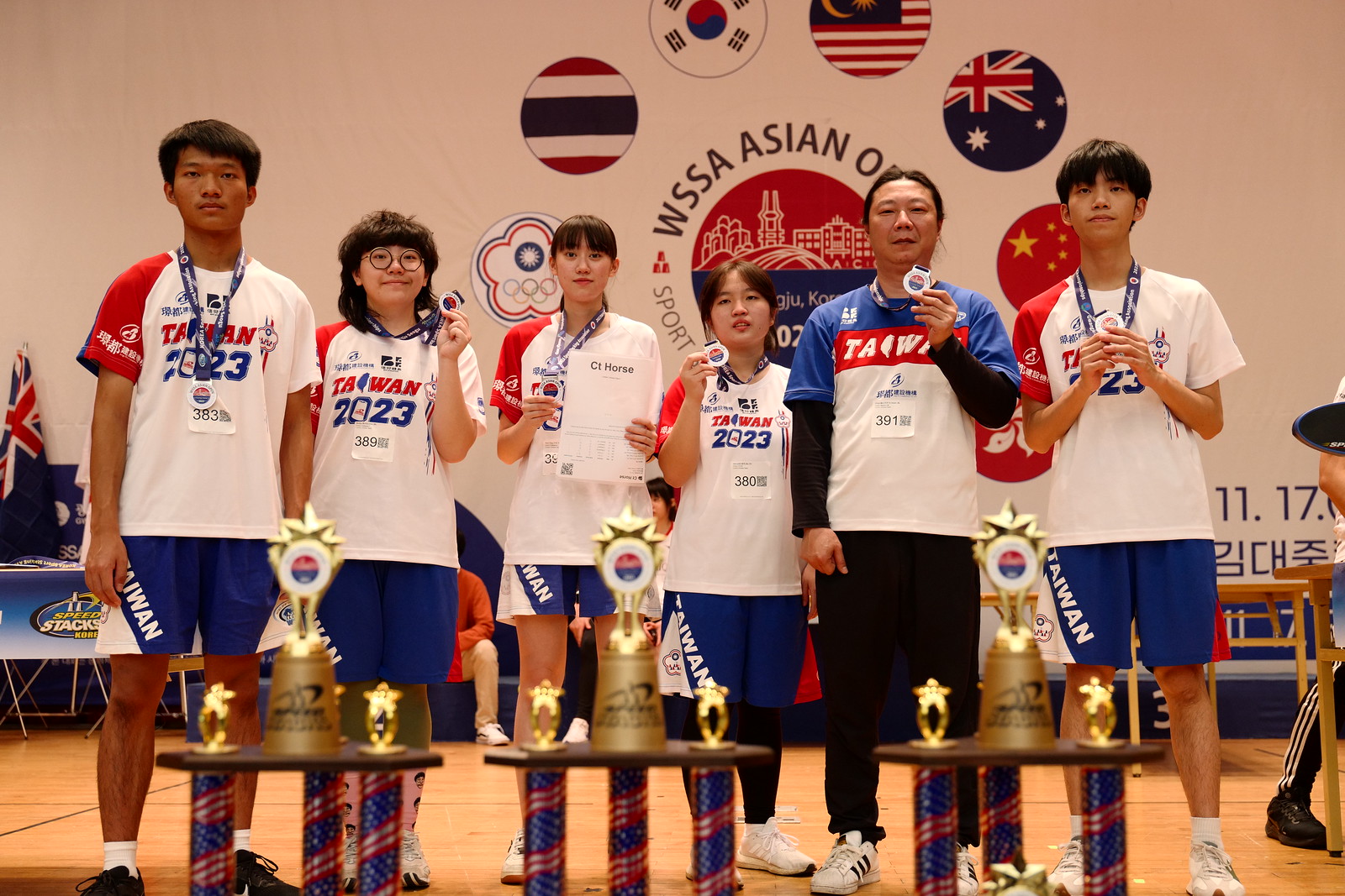2023 Asian Open - Sports stacking